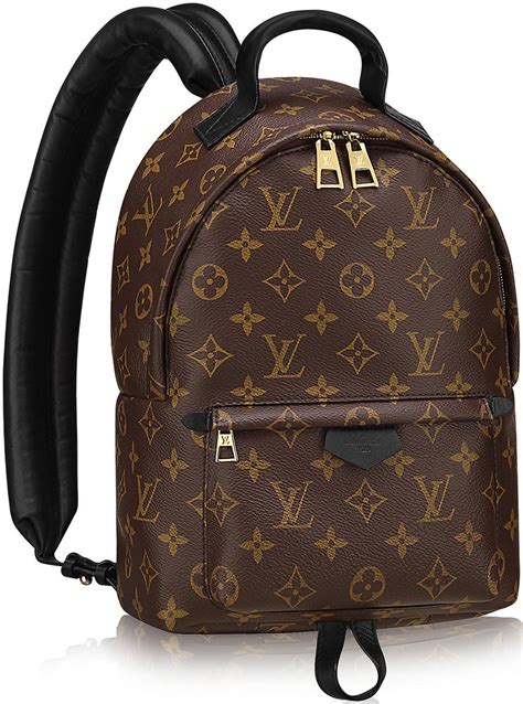 black lv bag backpack printed